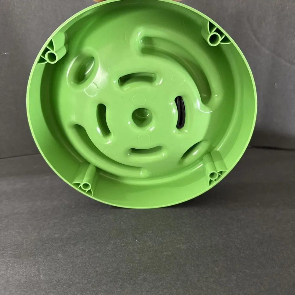 Slow Feeder Pet Dog Bowl Fun Green Anti-Gulping Slower Food Feeding Dishes Puppy